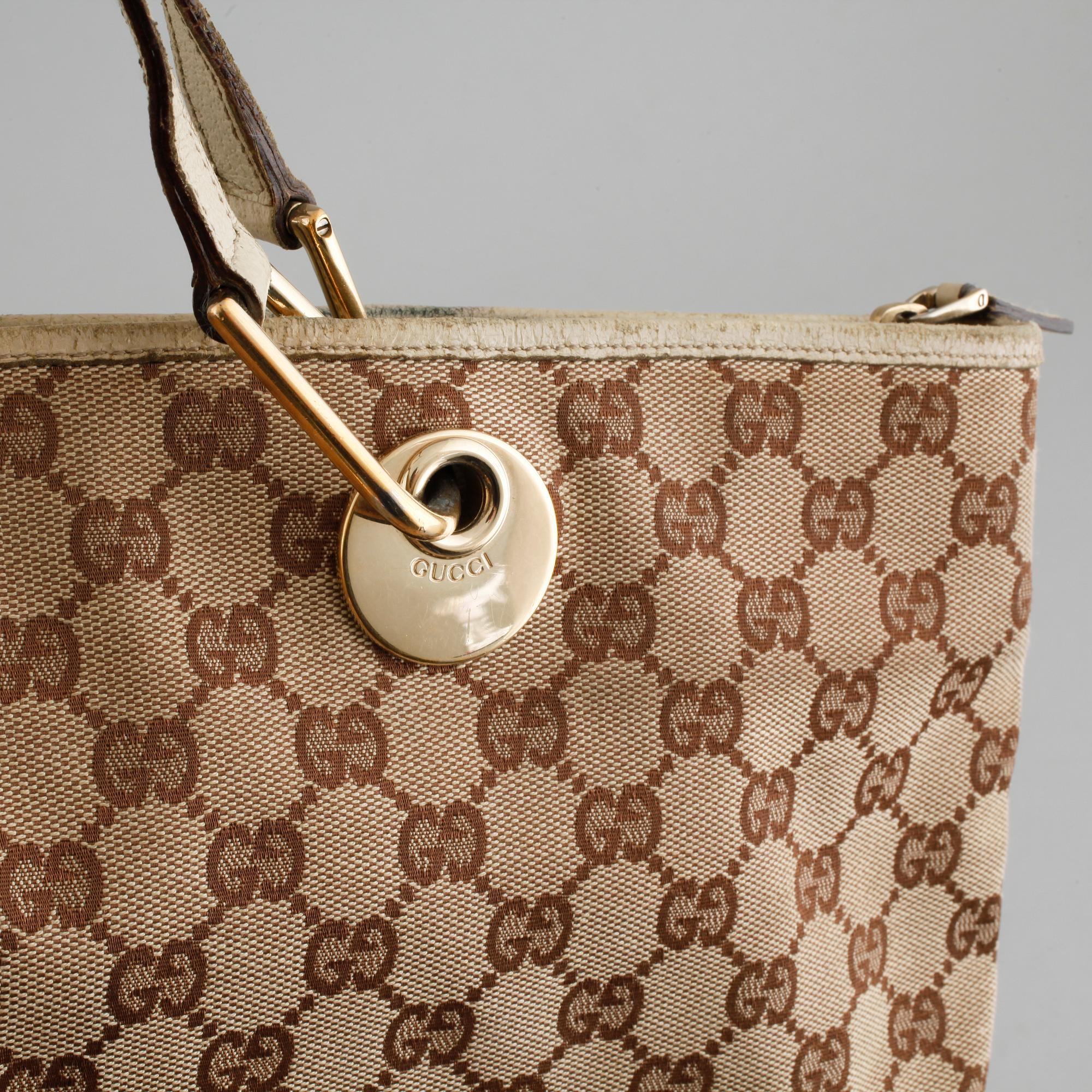 VÄSKA, PLÅNBOK samt NYCKELHÅLLARE, Gucci.