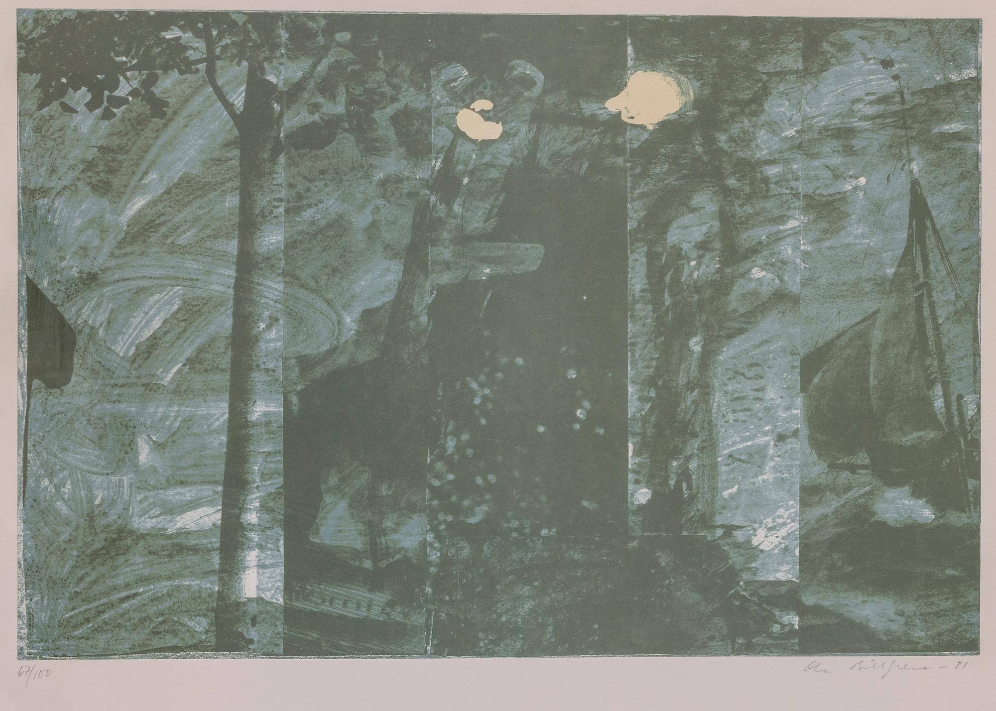 Ola Billgren, "Romantiskt landskap 4".
