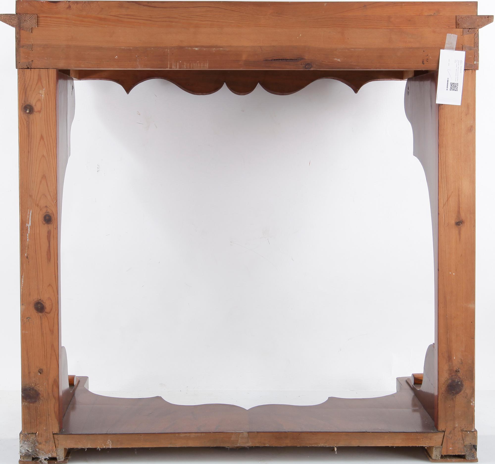 SPEGEL MED KONSOLBORD, Karl Johan, 1800-talets första hälft.