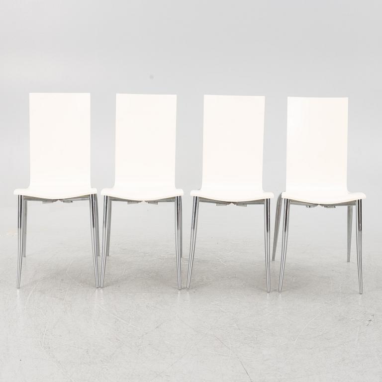 Philippe Starck, stolar, 4 st, "Olly Tango", Driade Aleph, Italien.