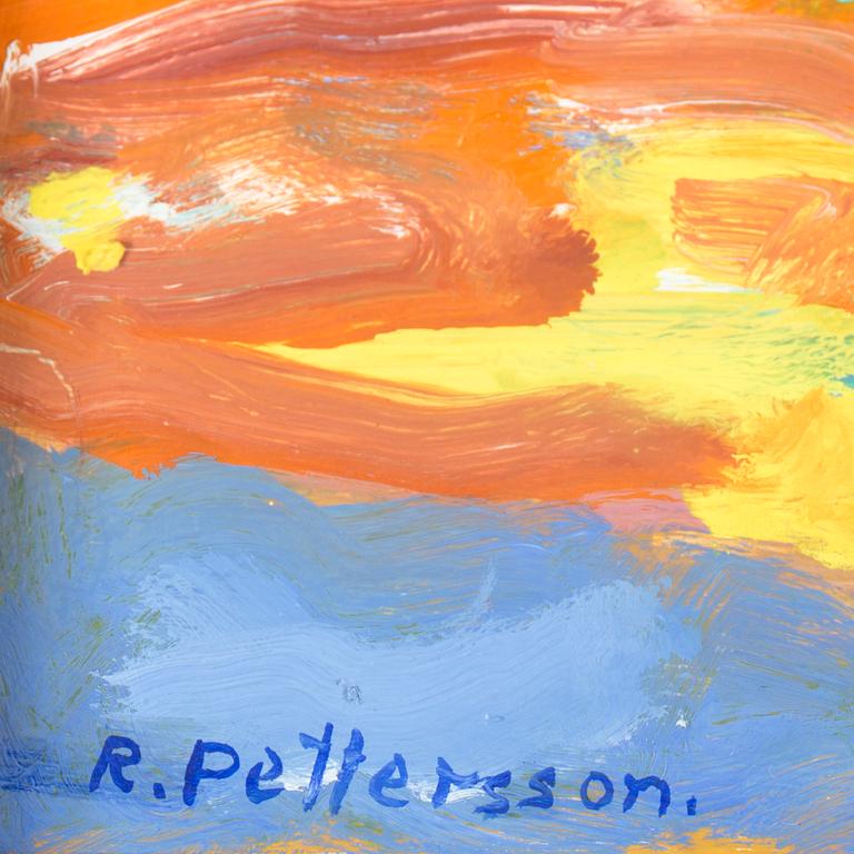 RUNE PETTERSSON, oil on board, signed.