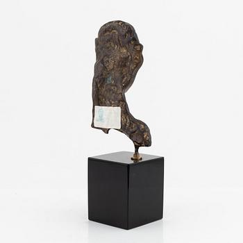 Luigi Benzoni, sculpture, bronze, signed 6/XX.