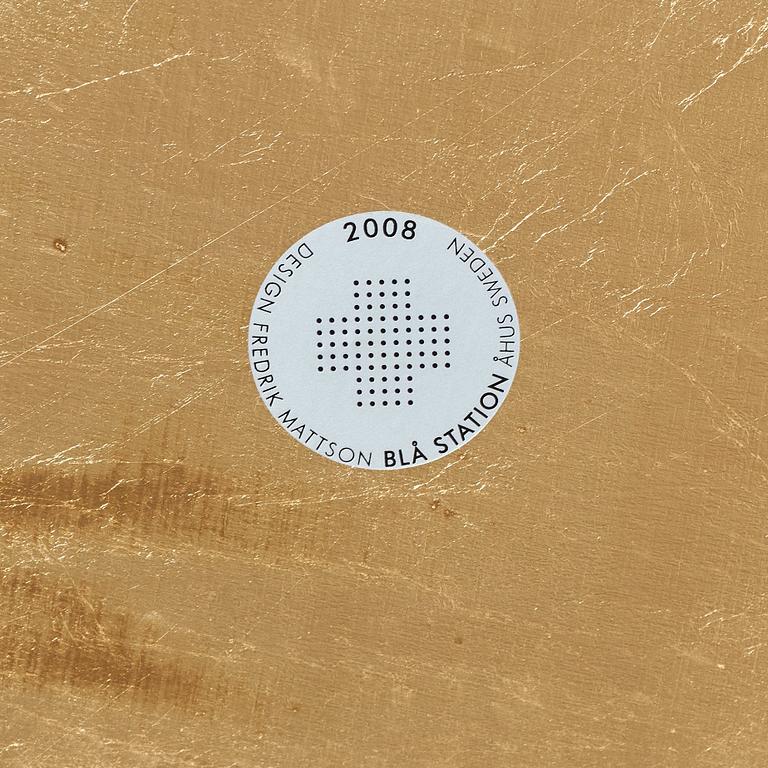 Fredrik Mattson, "TBC (The Black Chair Collection)" a chair, executed in a limited edition, nr 19/22 for Blå Station, Sweden 2008.
