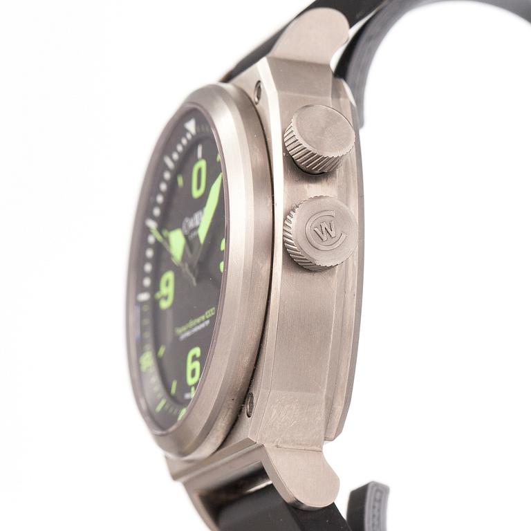 CHRISTOPHER WARD, C11, Titanium Extreme 1000, chronometer, wristwatch, 42 mm.