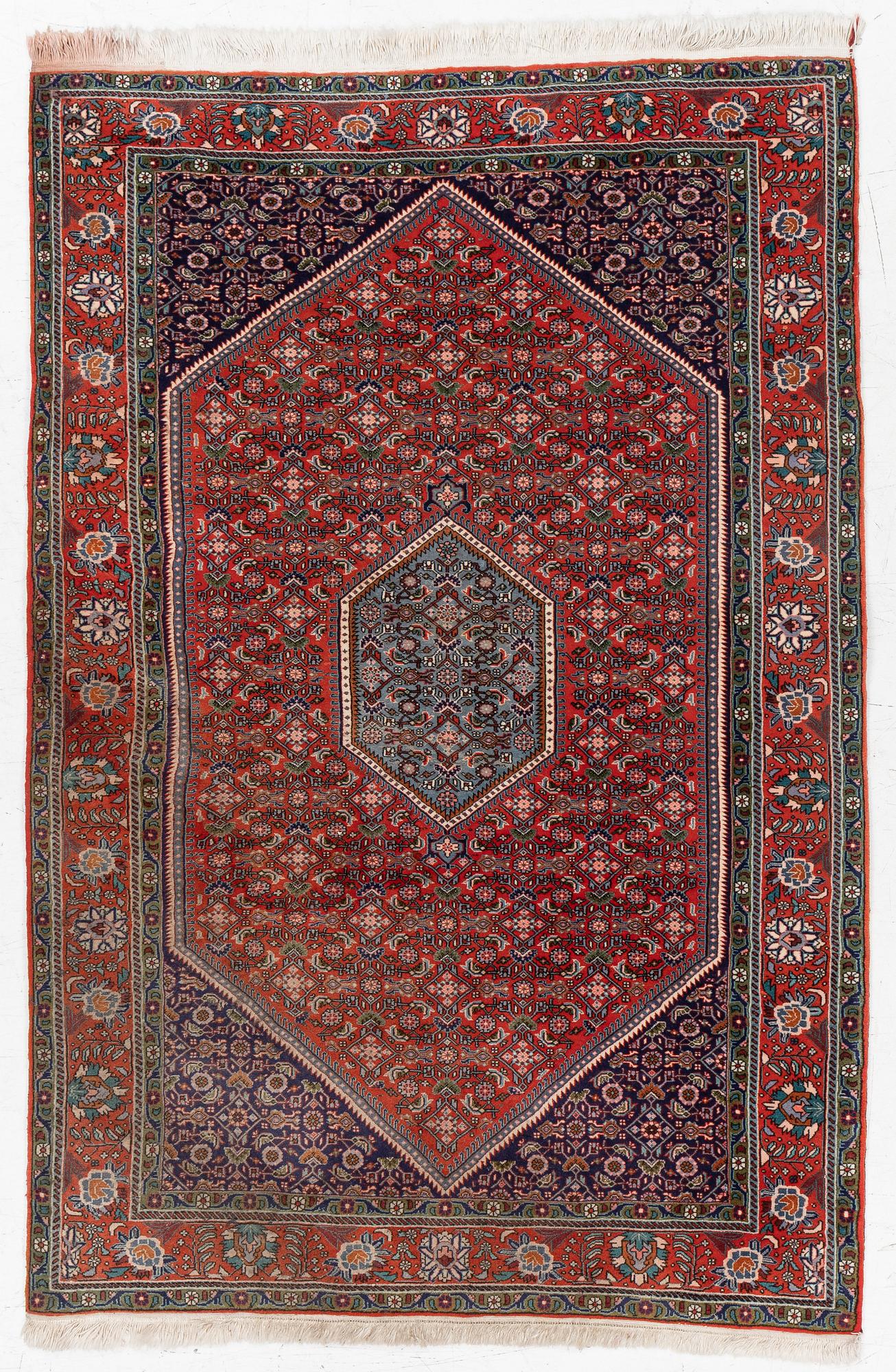 A Bidjar rug, West Persia, c. 174 x 115 cm.