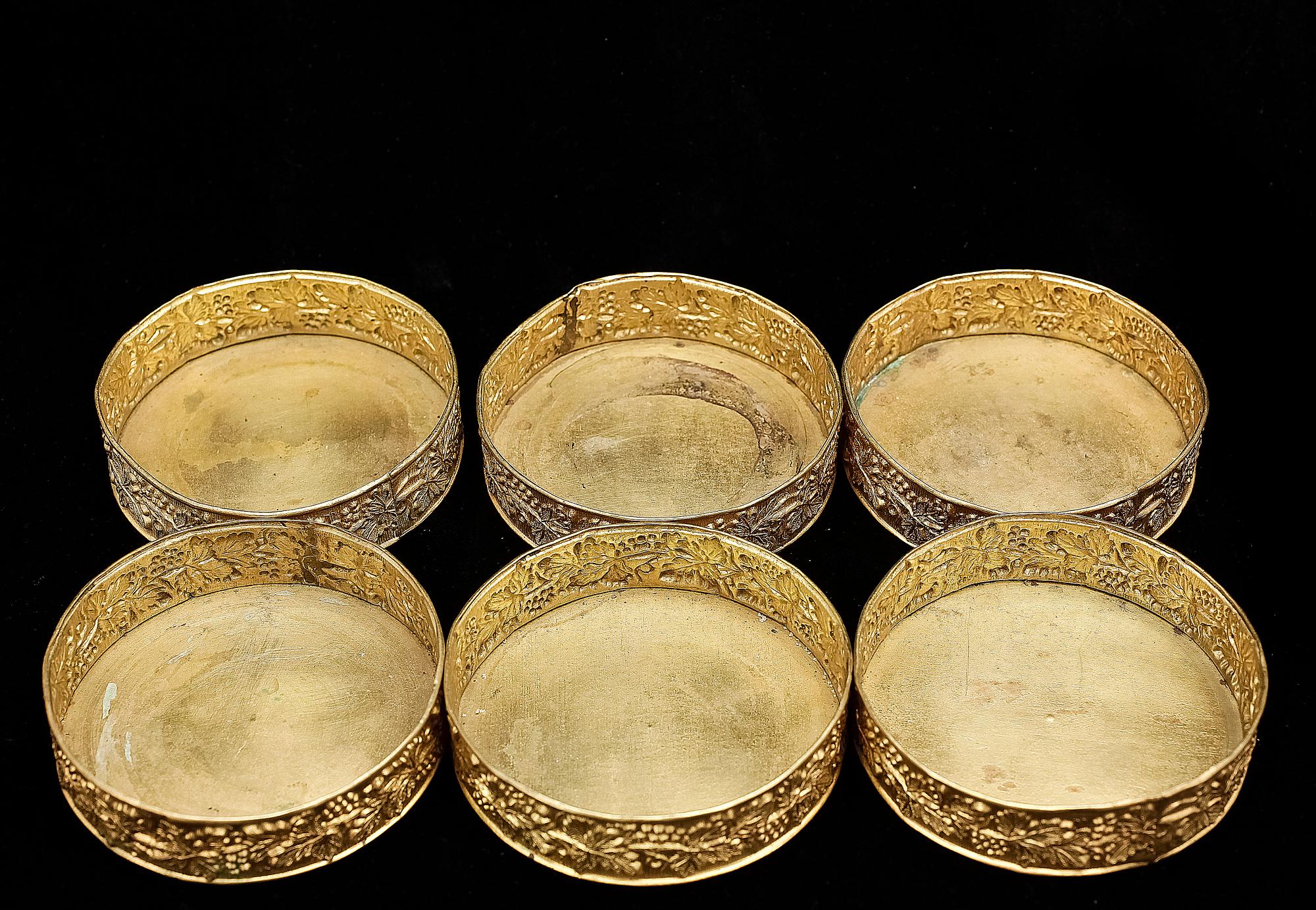 COASTERS, 6 st, senempire, 1800-talets mitt.