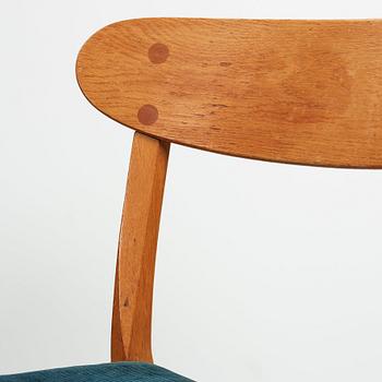 HANS J WEGNER, stol "2c serie", Plan Møbler, Danmark 1940-50-tal.