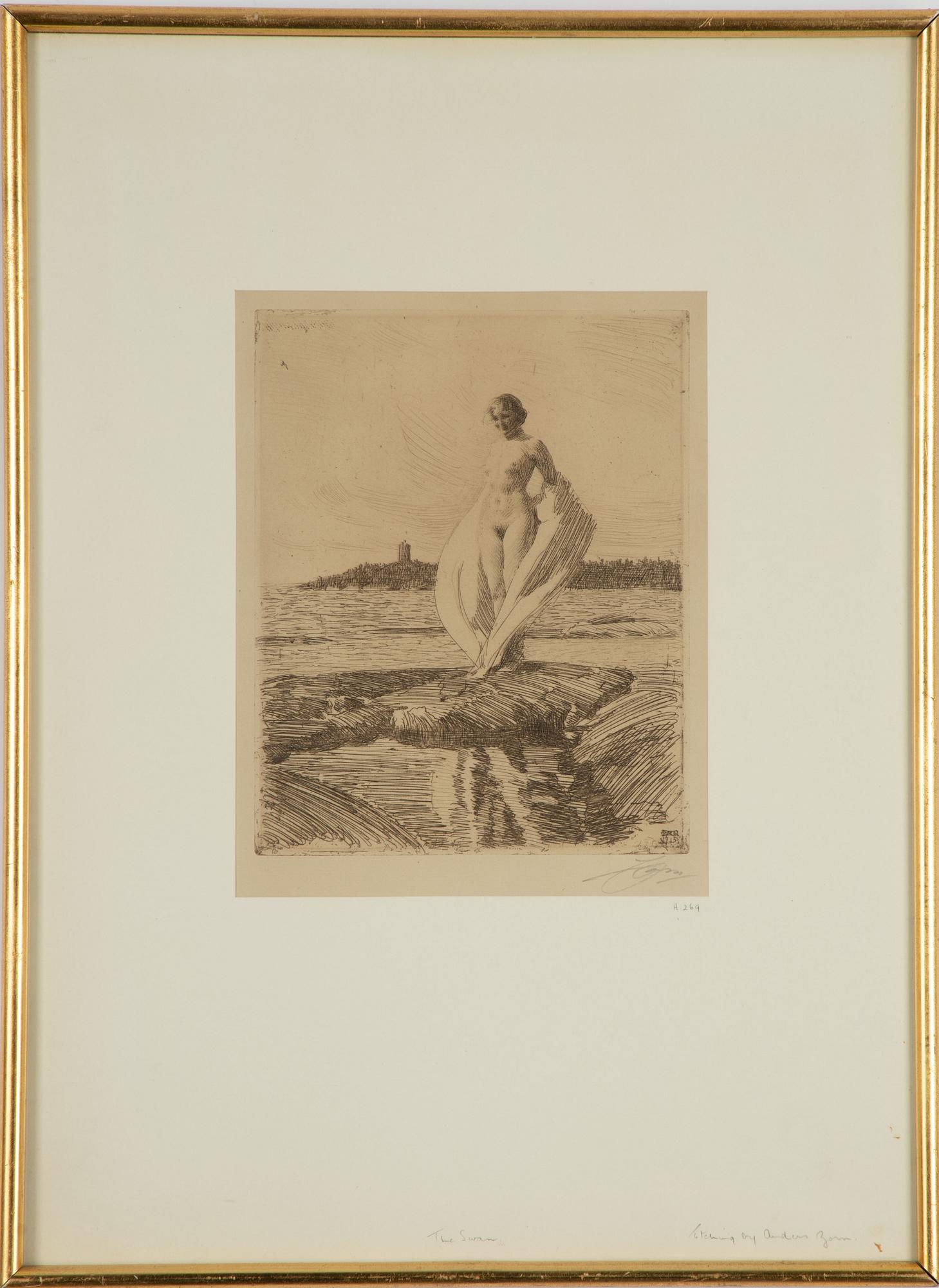 Anders Zorn, "Svanen".