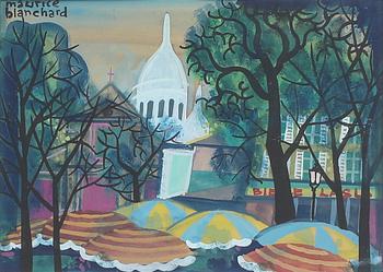 Maurice Blanchard, Paris motif.