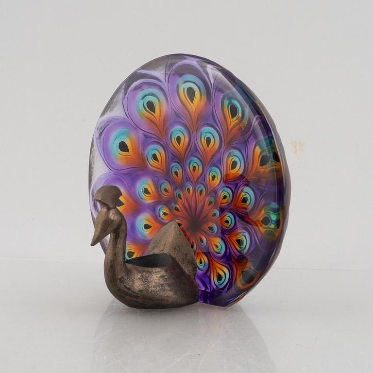 Ludvig Löfgren, a glass sculpture, Målerås.