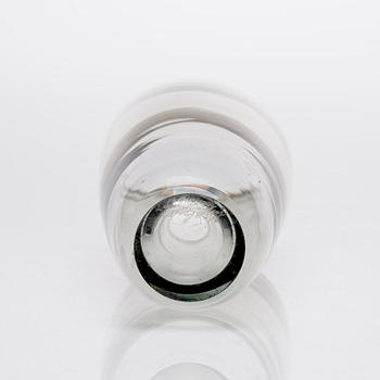 VAS, glas, signerad med syrapenna K. Franck Nuutajärvi Notsjö -56.