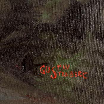 GUSTAV STENBERG, olja på duk, sign.