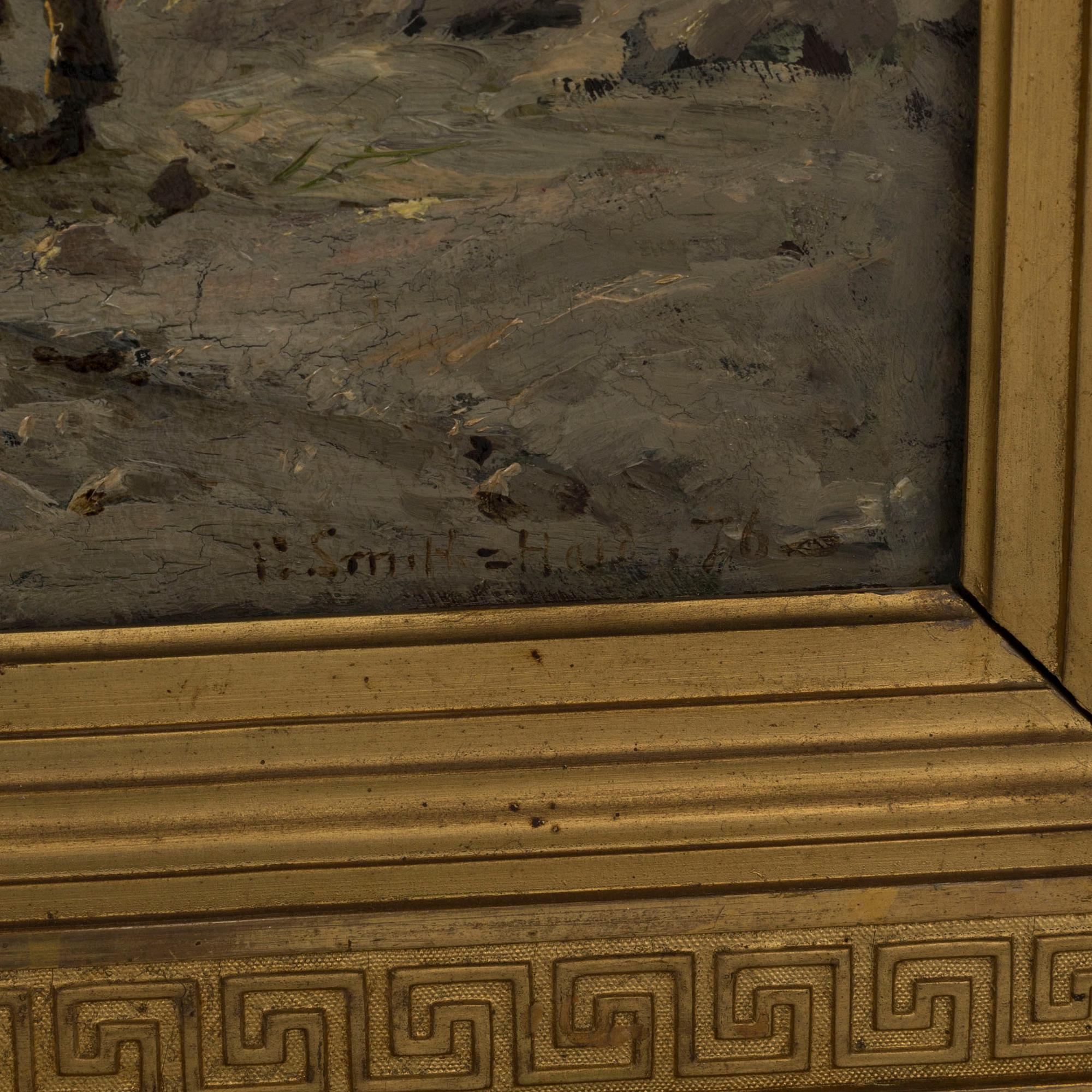 FRITHJOF SMITH-HALD, oil on panel signed.