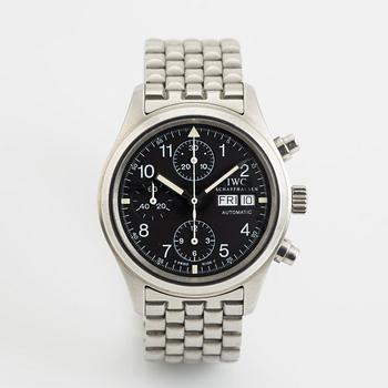 IWC, Der Fliegerchronograph (T Swiss Made T), wristwatch, 39 mm.