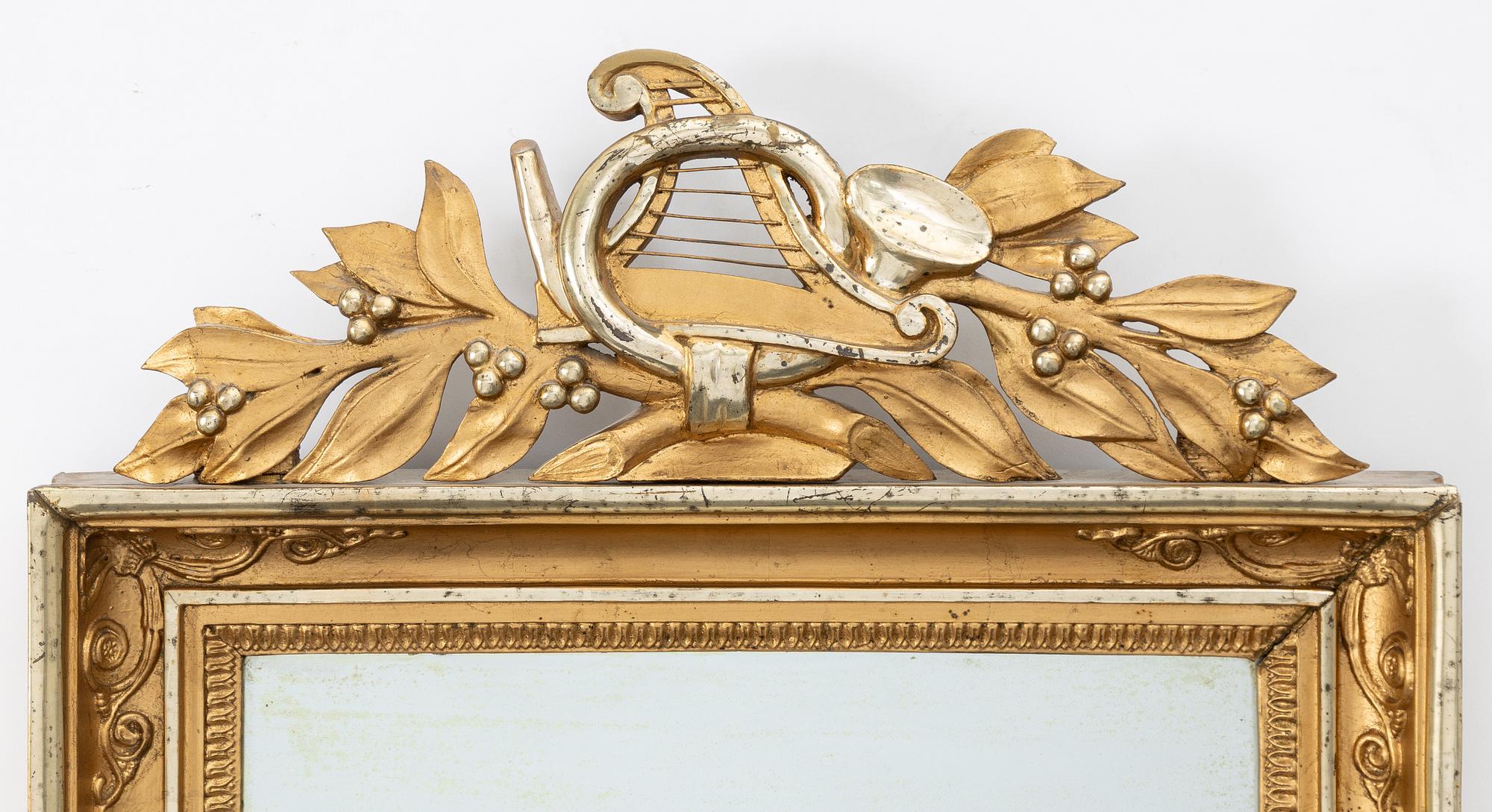 Spegellampett, västsvensk, 1800-tal.