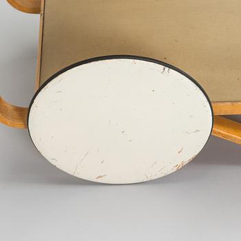 Alvar Aalto, a 1950s '98' tea trolley for Oy Huonekalu- ja Rakennustyötehdas Ab, Finland.