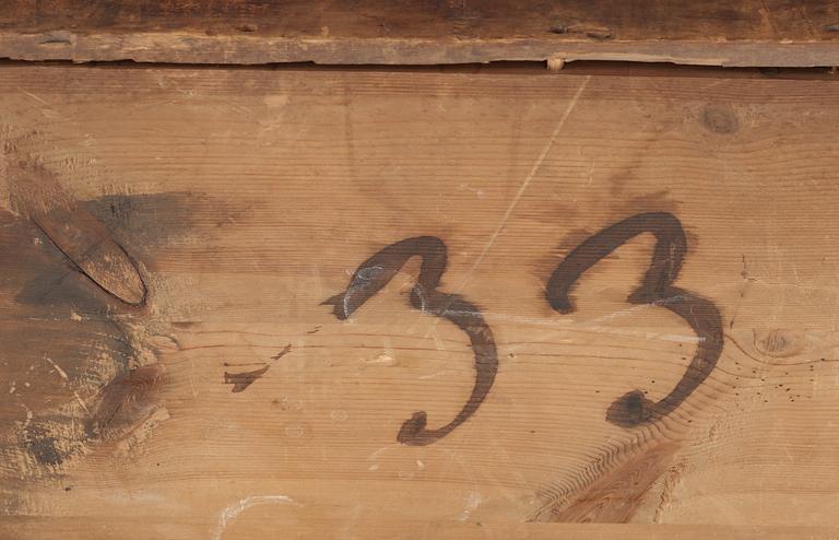 A Gustavian commode by Gottlieb Iwersson, signed and dated 1783.