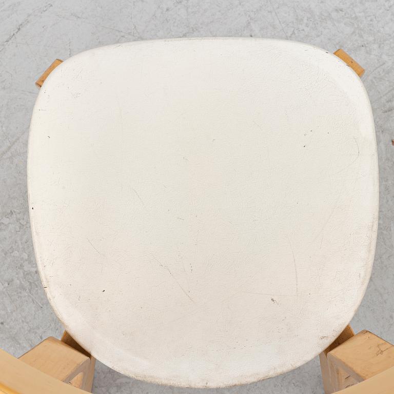 Alvar Aalto, a pair of model 69 chairs, Finland, second half of the 20th century.