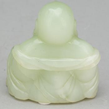 FIGURIN, nefrit, Buddha, Kina.
