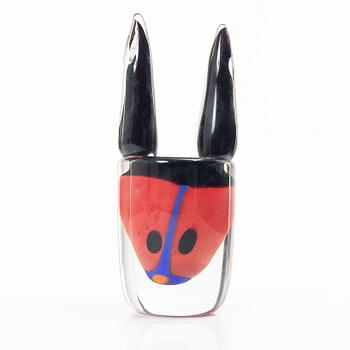Erik Höglund, Vas/ skulptur, glas, EH 1992, Strömbergshyttan.