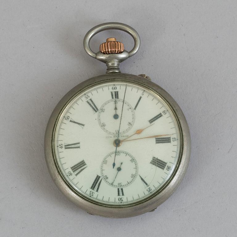 A fob watch stand, England late 19th century.