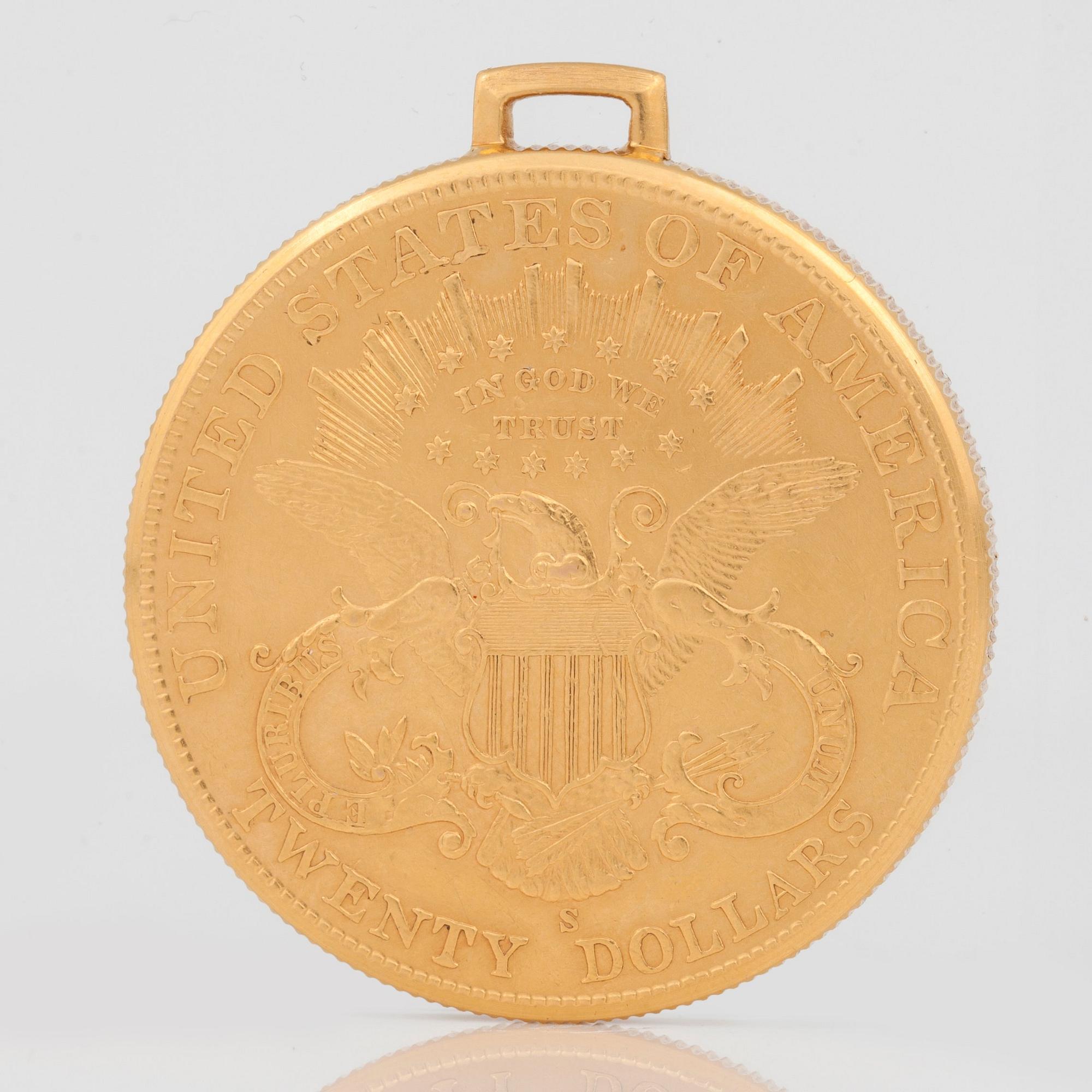 AUDEMARS, PIGUET & Co. Genève, "Türler", s.c. Coin watch, 34,5 mm,