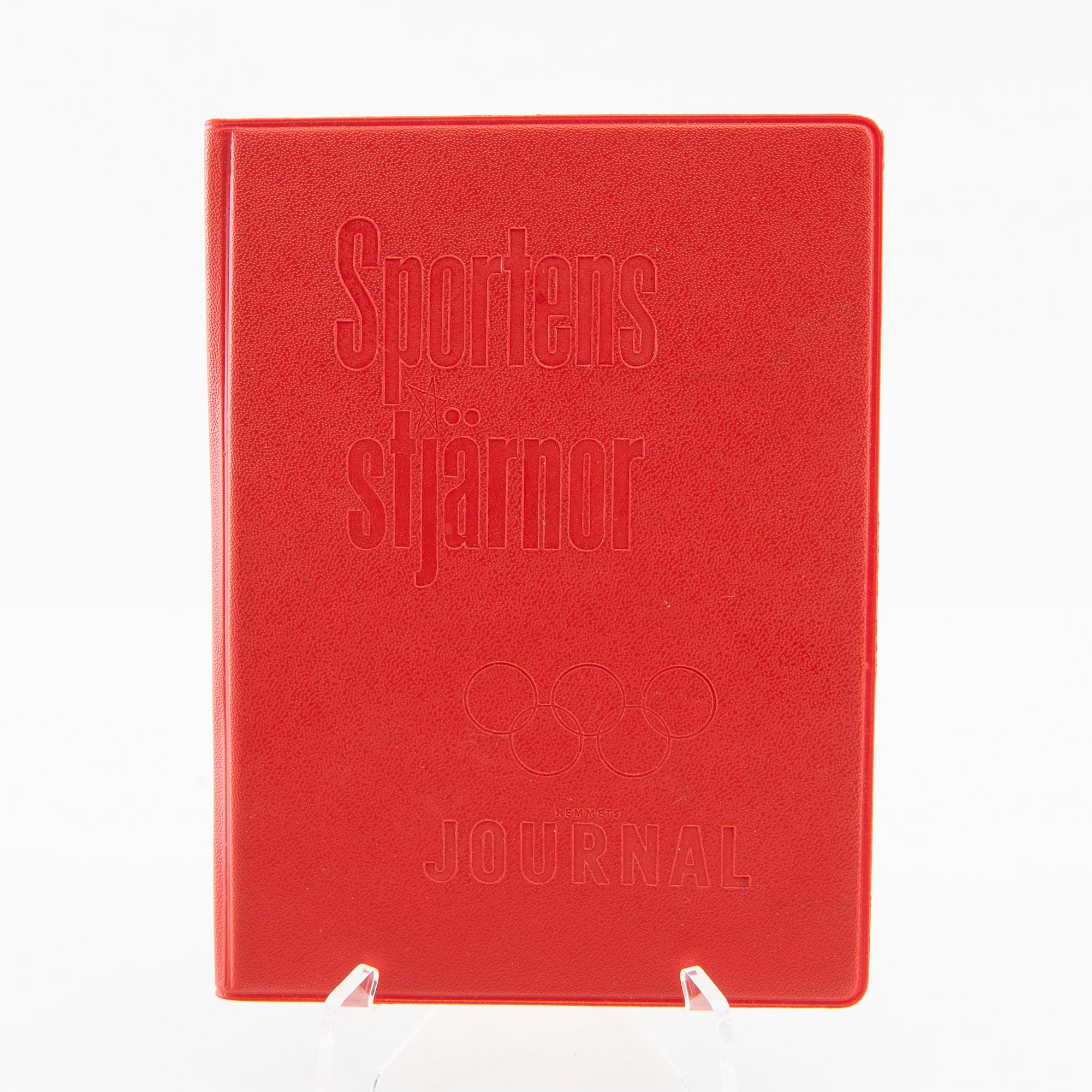 Idolkort, "Sportens stjärnor", bl a Cassius Clay, Nacka Skoglund mfl Hemmets Journal, 1960-tal.