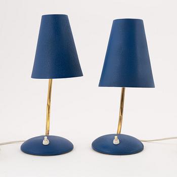 Eric Wärnå, a pair of EWÅ wall/table light, EWÅ, Värnamo.