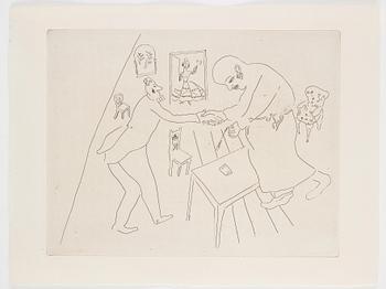 MARC CHAGALL, 71 st etsningar ur upplagan om 285 exemplar på Arches/MBM/J. Perrigot-papper, 1923-1948.