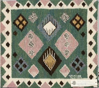 VÄVNAD. "Knoppen", signerade AB MMF (AB Märta Måås-Fjetterström), 1900-talets andra hälft.