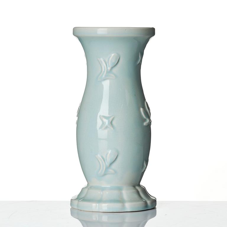 Wilhelm Kåge, a ceramic vase and a  lidded bowl, Gustavsberg 1927-28.