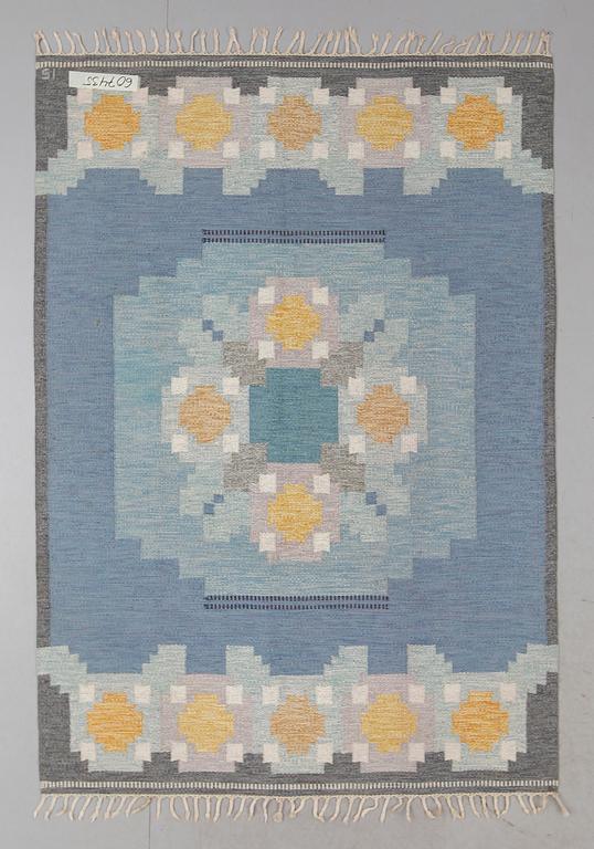 MATTA, rölakan, Ingegerd Silow, signerad IS. Ca 230 x 162 cm.