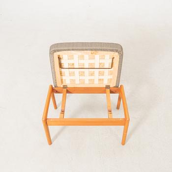 Folke Ohlsson, Armchair with ottoman "Duxiesta", Bra Bohag, Ljungs Industrier, Malmö 1960s.