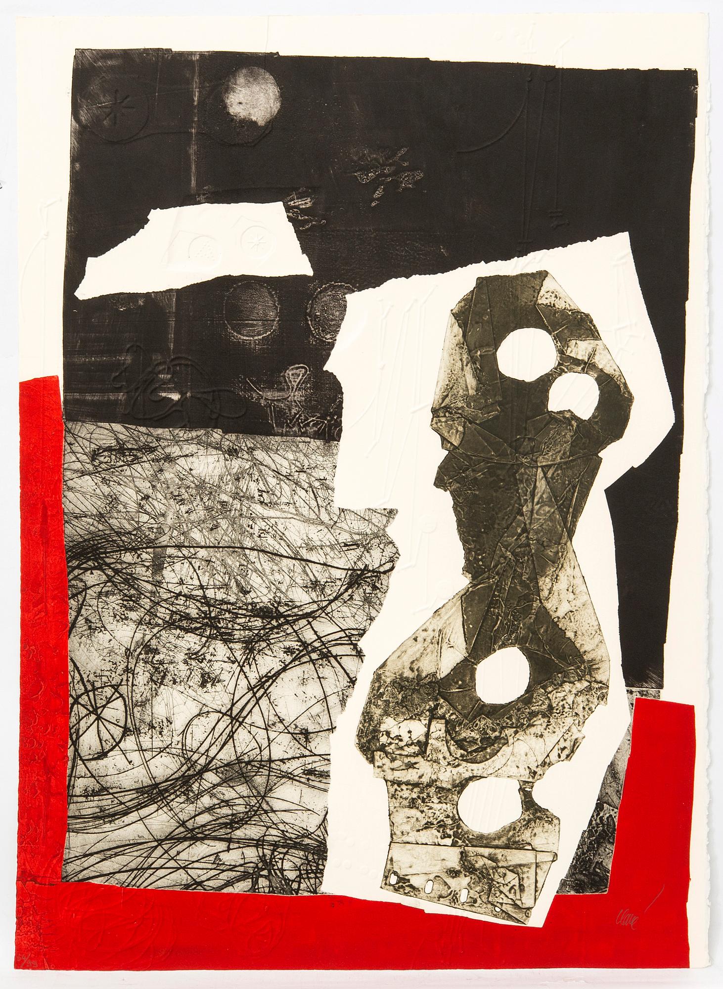 Antoni Clavé, a set of 10 lithograph/carbroundum signed and numbered 54/99.