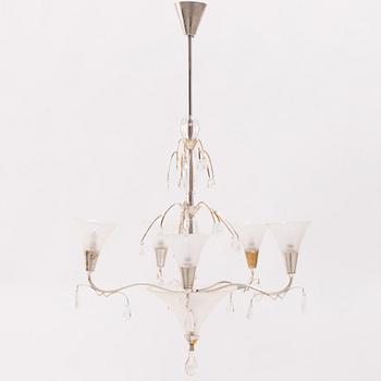 A Swedish Grace ceiling lamp, Sweden, 1920's.