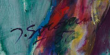 JOUKO SOLONEN, olja på duk, signerad och daterad -87.