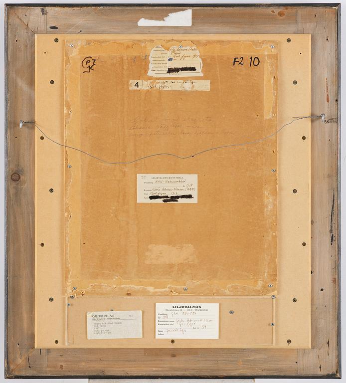 Gösta Adrian-Nilsson, "Gul Figur".