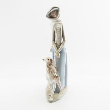 Figure Lladro Spain late 20th century porcelain.
