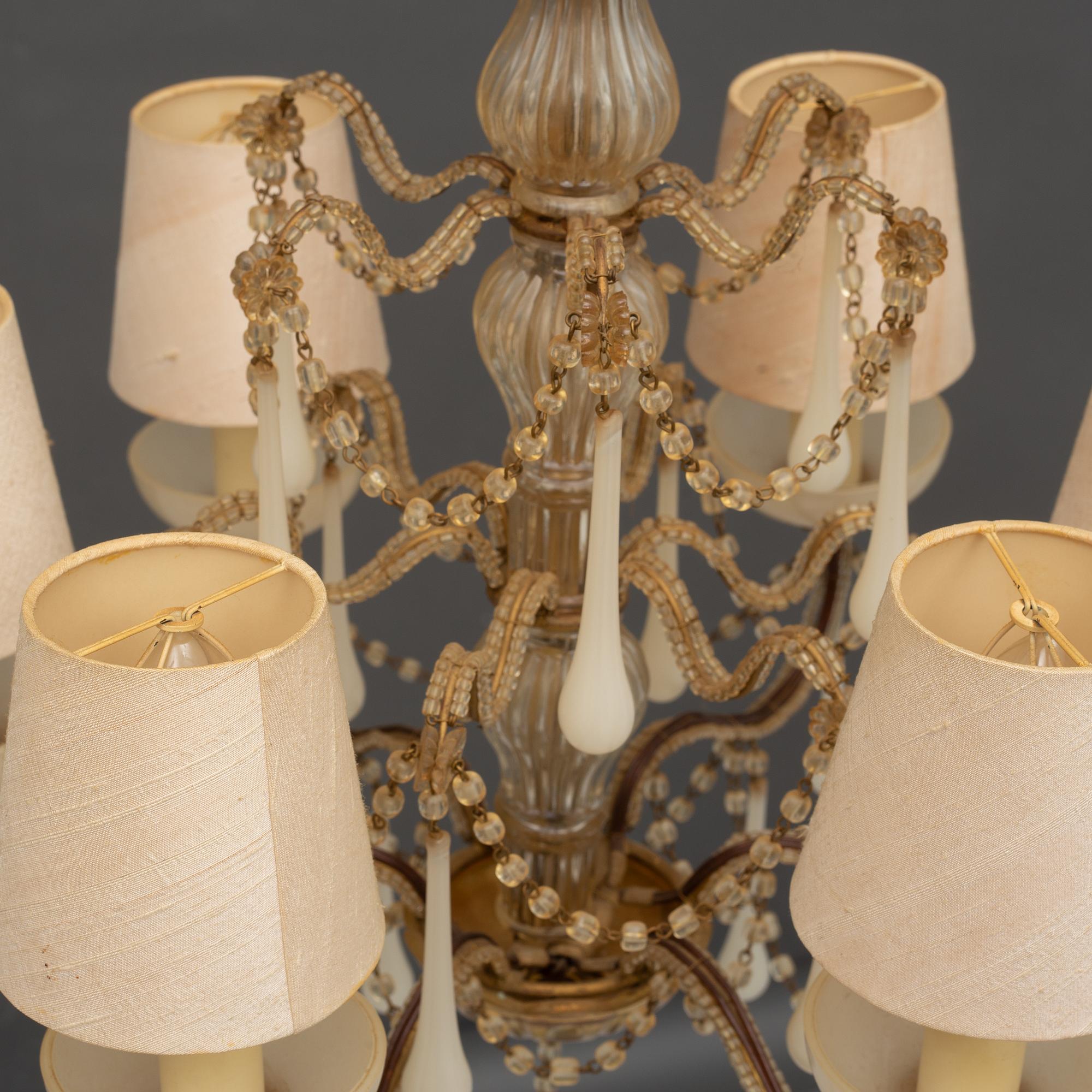 A chandelier, Italy, mid-20th Century.