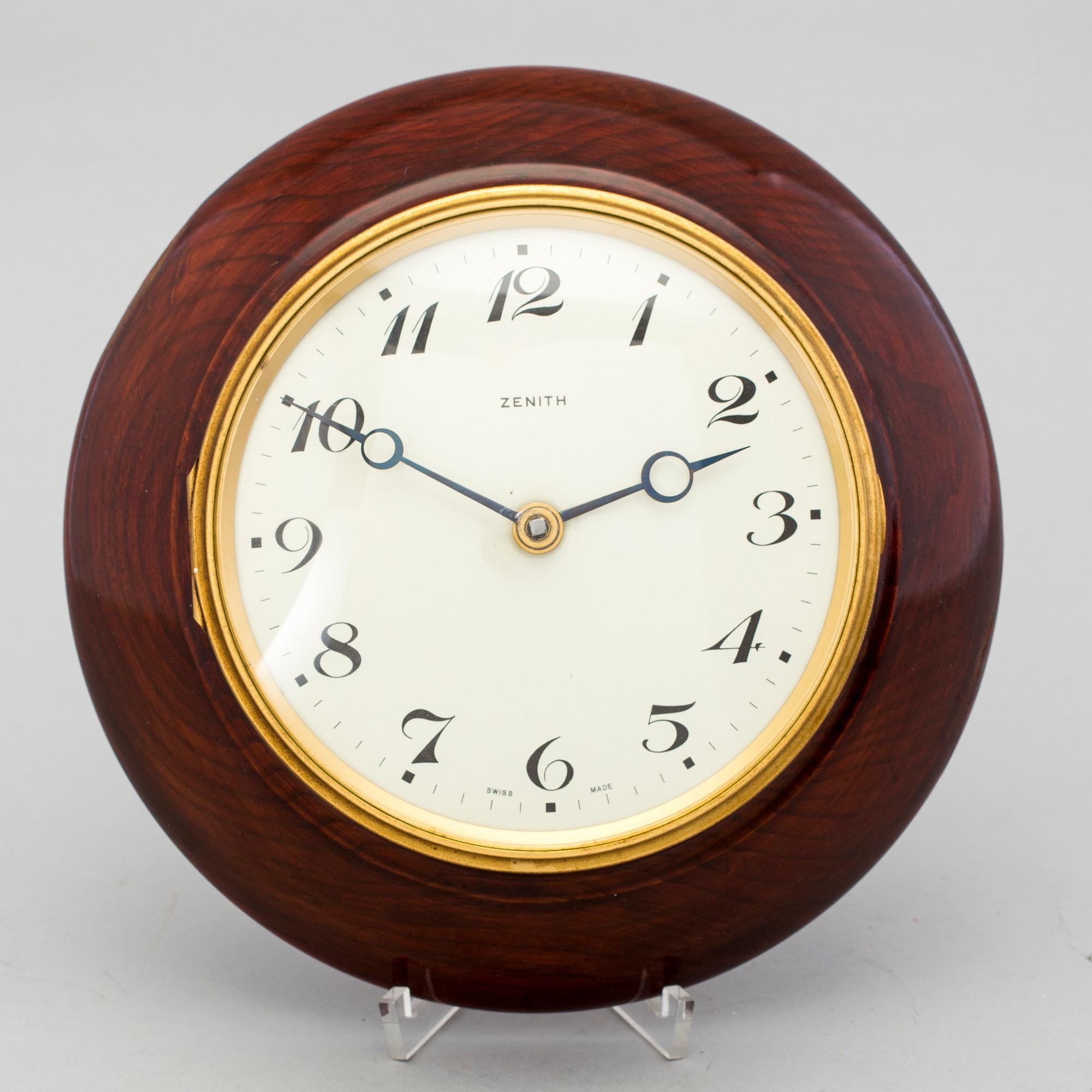 ZENITH wall clock 239 mm Bukowskis