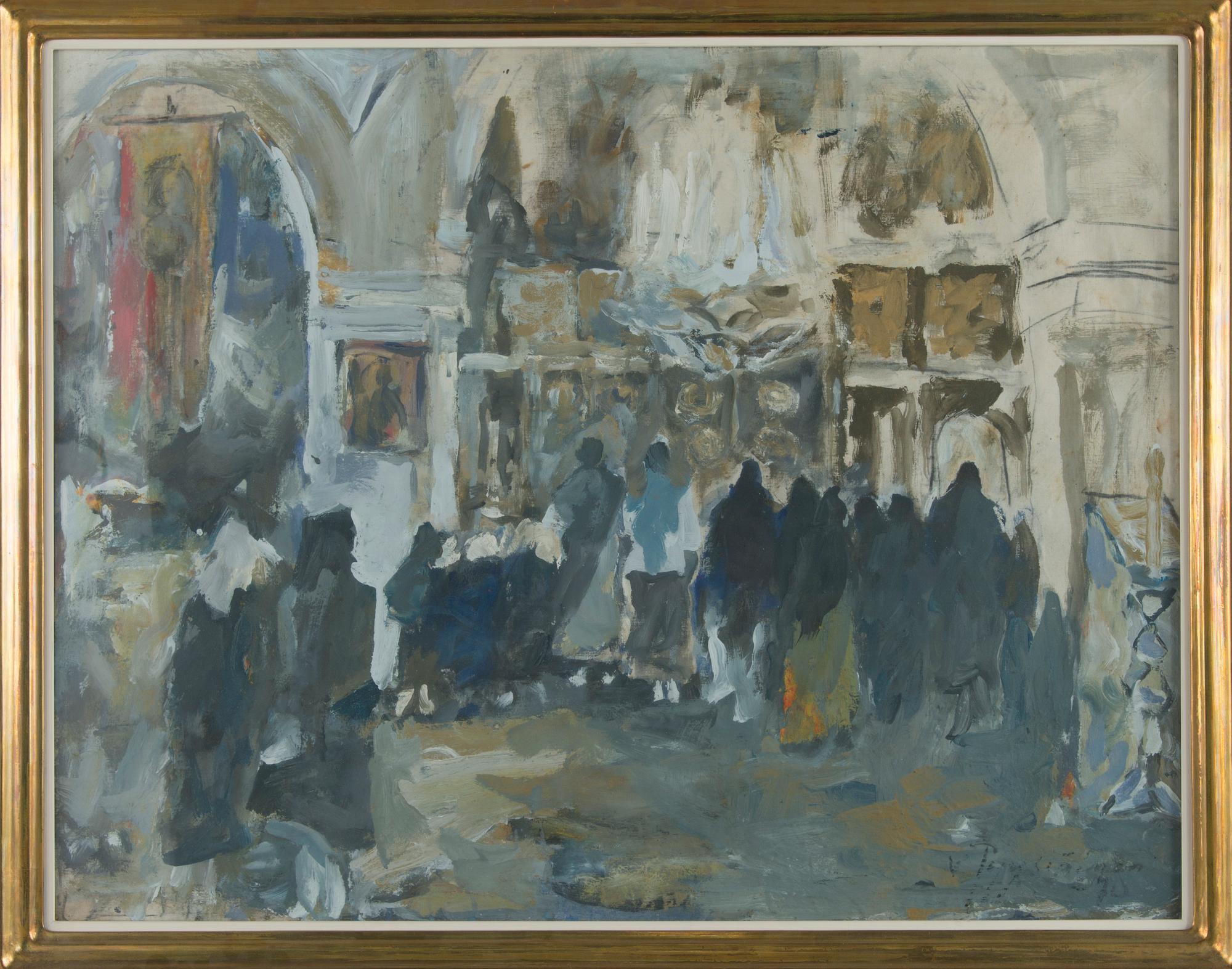 Valdemar Pyysiäinen, Kirkkointeriööri.