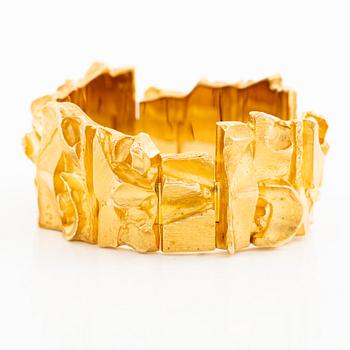 A Björn Weckström bracelet 18K gold "Tenochtitlan", for Lapponia.