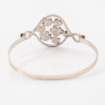 Jorma Laine, Armband "Lemmikki", silver. Turun Hopea, Åbo 1975.