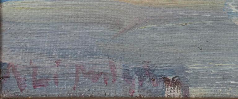 ALI MUNSTERHJELM, olja på duk, sign.