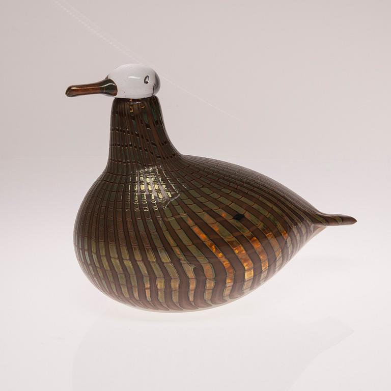 FIGURIN, glas, signerad och numrerad, Oiva Toikka Nuutajärvi Notsjö, 542/1000.