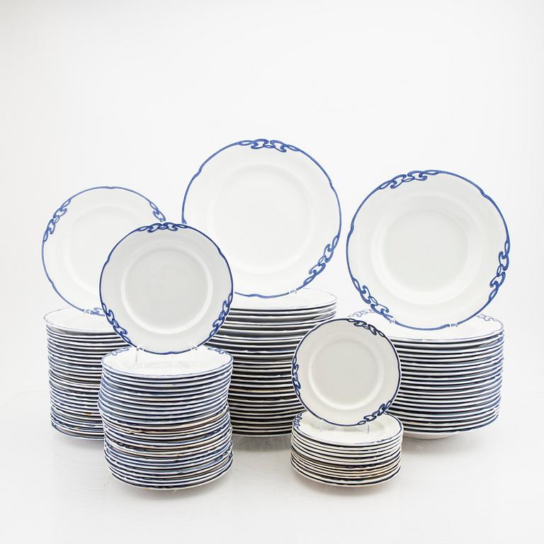 Service 134 dlr "Blaue Olga" flintware, Villeroy & Boch.