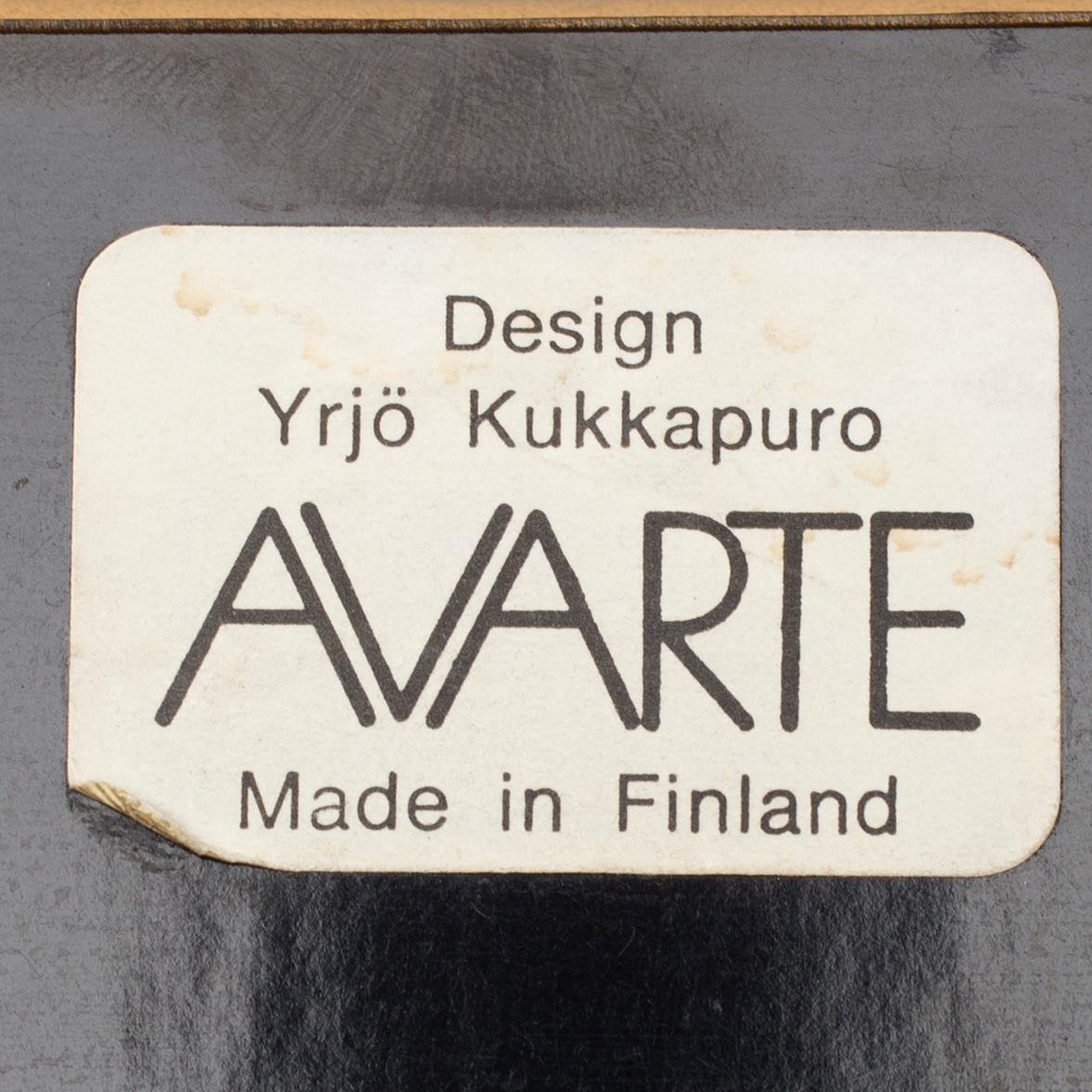 FÅTÖLJER, ett par, Yrjö Kukkapuro, Avarte, Finland.