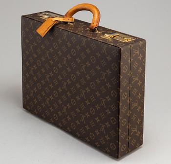 LOUIS VUITTON, a vintage 'President' monogram canvas briefcase.
