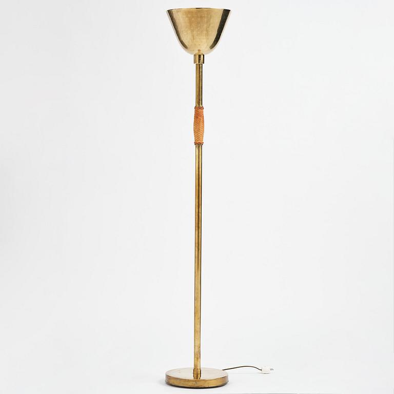 Carl-Axel Acking, a brass floor lamp, for the Stockholm Crafts Association, 1939.