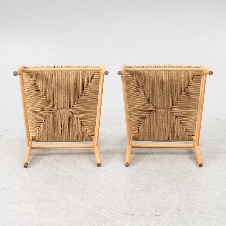 Gio Ponti, A pair of 646 Leggera chairs, Cassina.